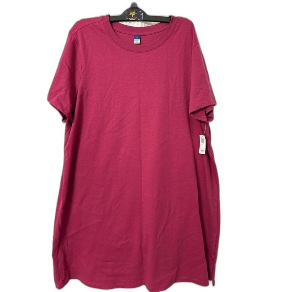 Old Navy NWT Berry T-Shirt Dress Size XL